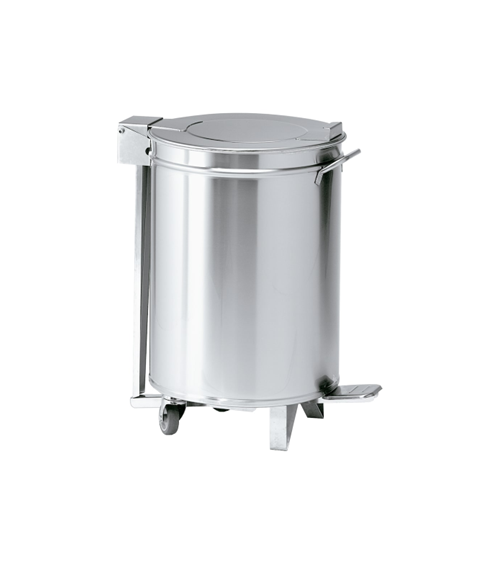 Caixote do lixo de aço inoxidável
