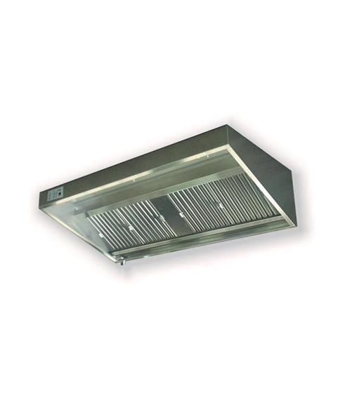 Hotte de parede em inox com motor