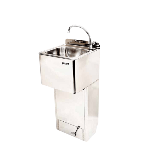 Lava-mãos em aço inox