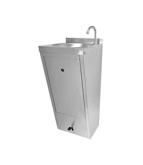 Lava-Mãos em Aço Inoxidável com Pedal